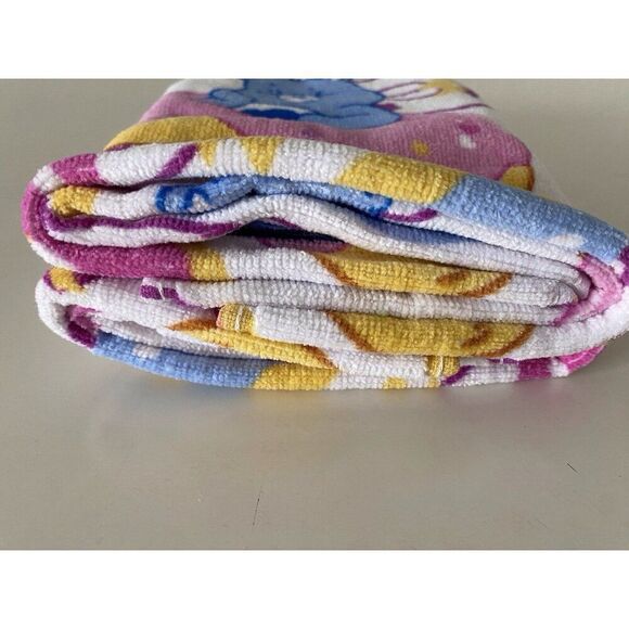 2 Pack Care Bears Grumpy Bear And Donuts Bath Hand Towels 16 X 28” NEW - Picture 10 of 13